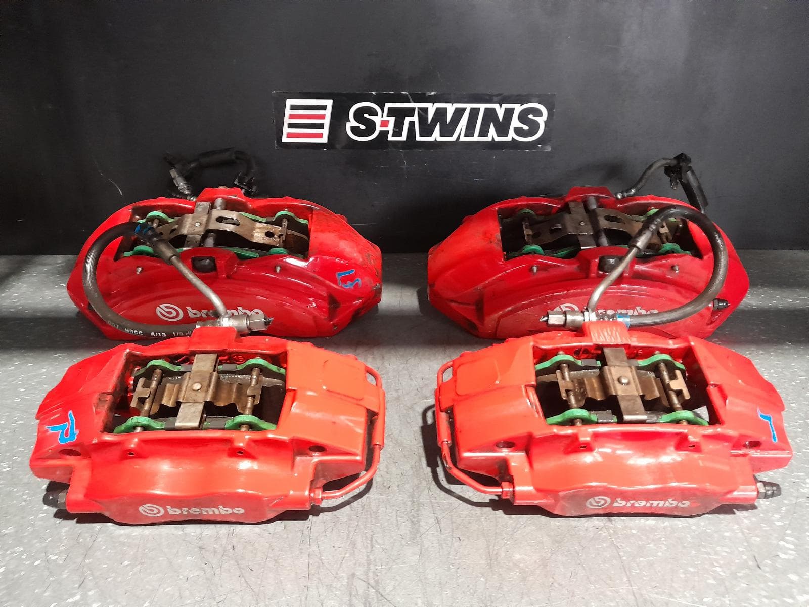 Used auto part listing image: 2014 JEEP GRANDCHEROKEE CALIPER BREMBO CONVERSION SET, WK,10/10-02/22 0000343998