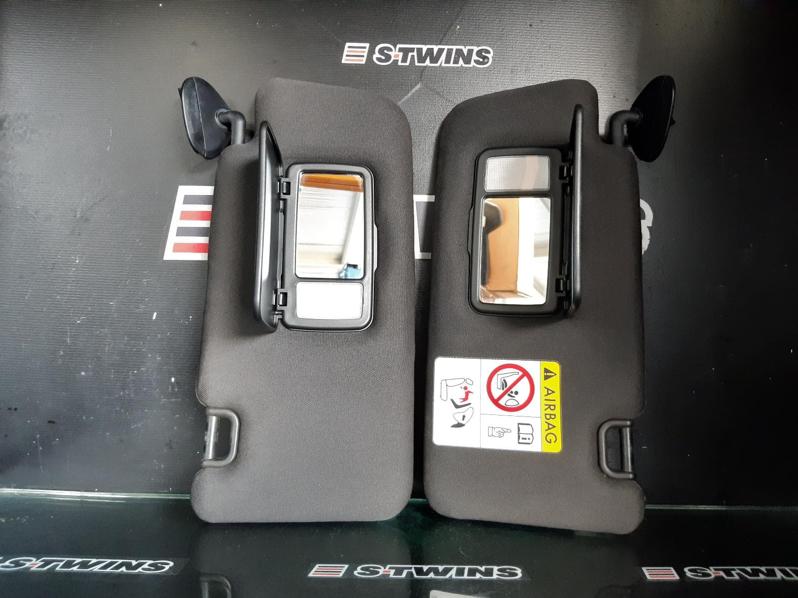 Used auto part listing image: 2016 SUBARU WRX SUNVISOR V1, PAIR, 03/14-10/21 0000178094