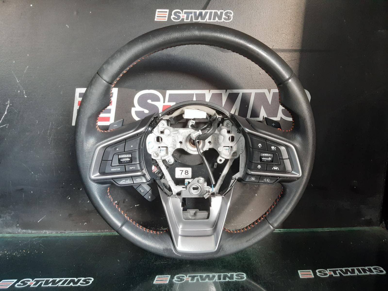 Used auto part listing image: 2021 SUBARU XV STEERING WHEEL G5X, LEATHER, 03/17-06/23 0000295520