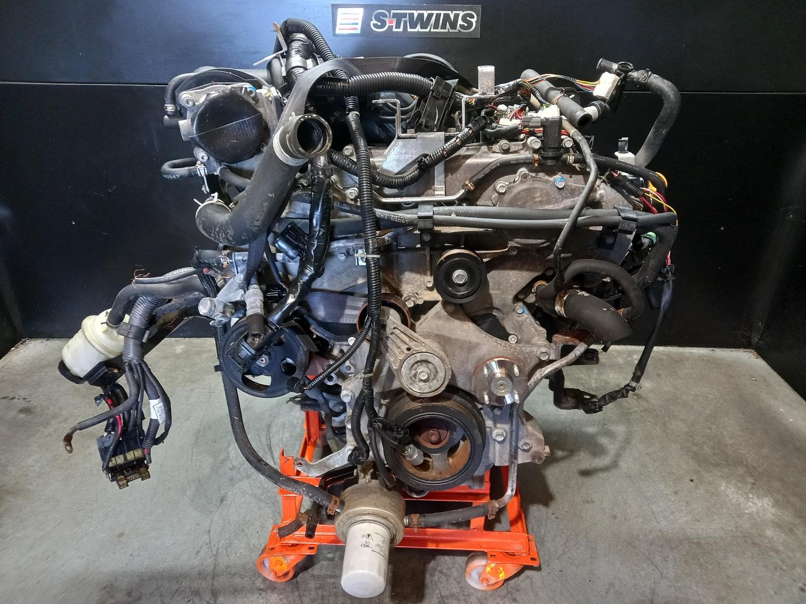 Used auto part listing image: 2008 NISSAN PATHFINDER ENGINE PETROL, 4.0 DOHC, VQ40E, R51, 05/05-09/13 0000302392