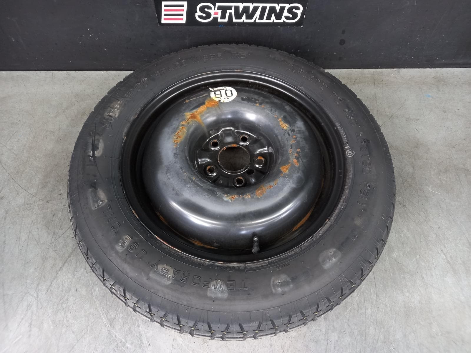 Used auto part listing image: 2019 NISSAN XTRAIL WHEEL STANDARD STEEL SPARE, T32, 02/14-07/22 0000326924