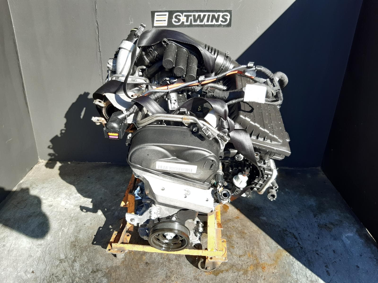 Used auto part listing image: 2019 SKODA RAPID ENGINE PETROL, 1.4, TURBO, NH, CZCA CODE, 05/14-12/20 0000356578