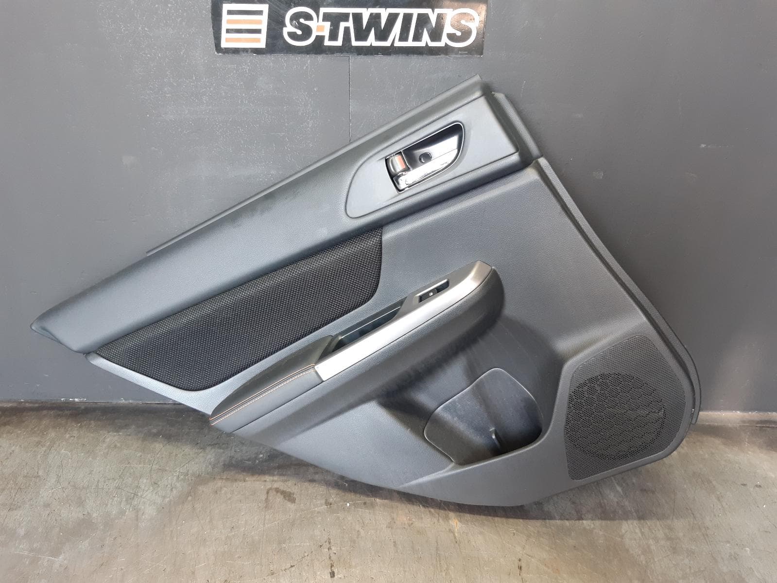 Used auto part listing image: 2015 SUBARU XV DOOR TRIM LH REAR, LEATHER, G4X, 08/11-04/17 0000357709