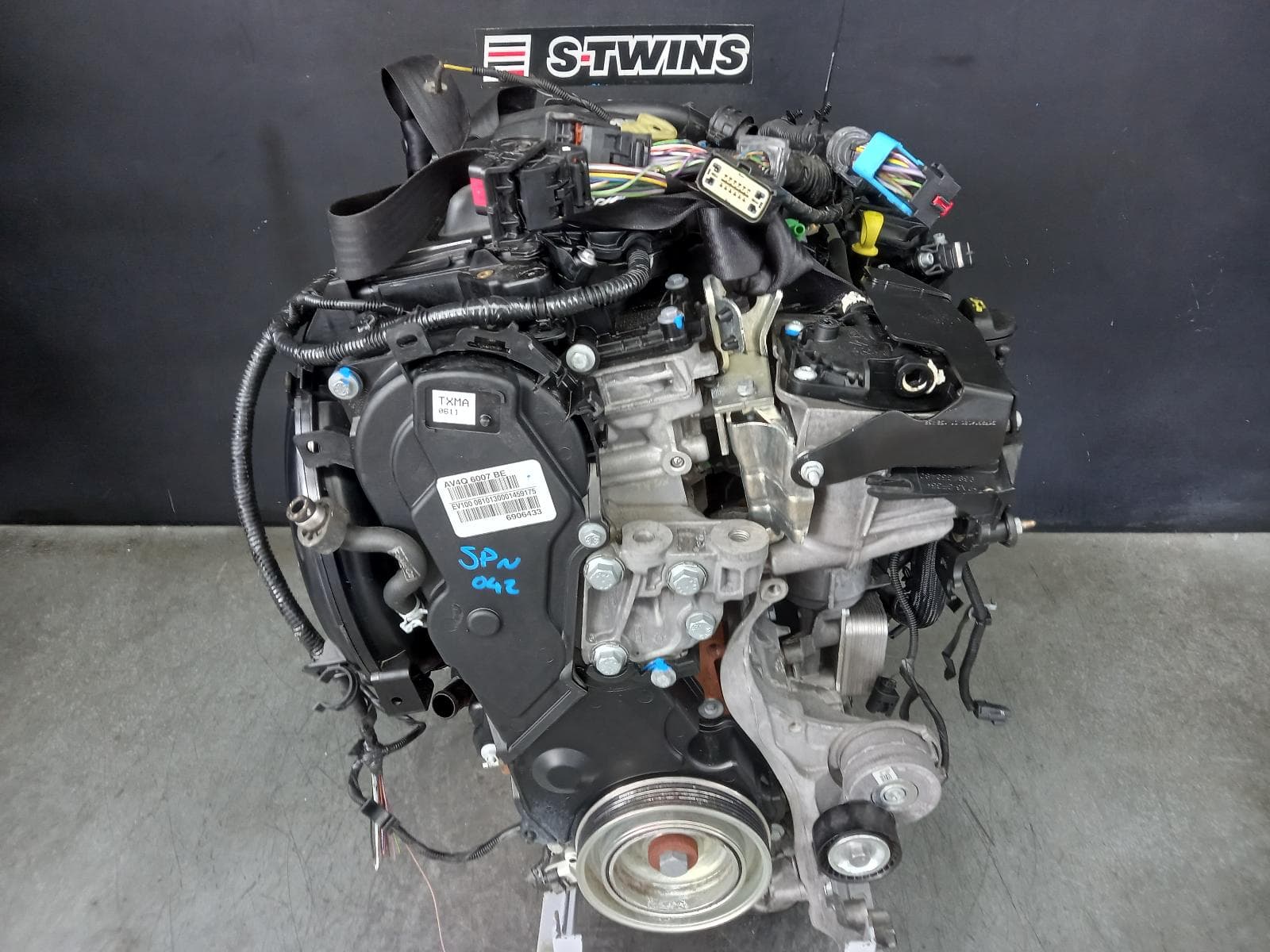 Used auto part listing image: 2014 FORD KUGA ENGINE DIESEL, 2.0, TURBO, DURATORQ, TF, 11/12-10/14 0000360287