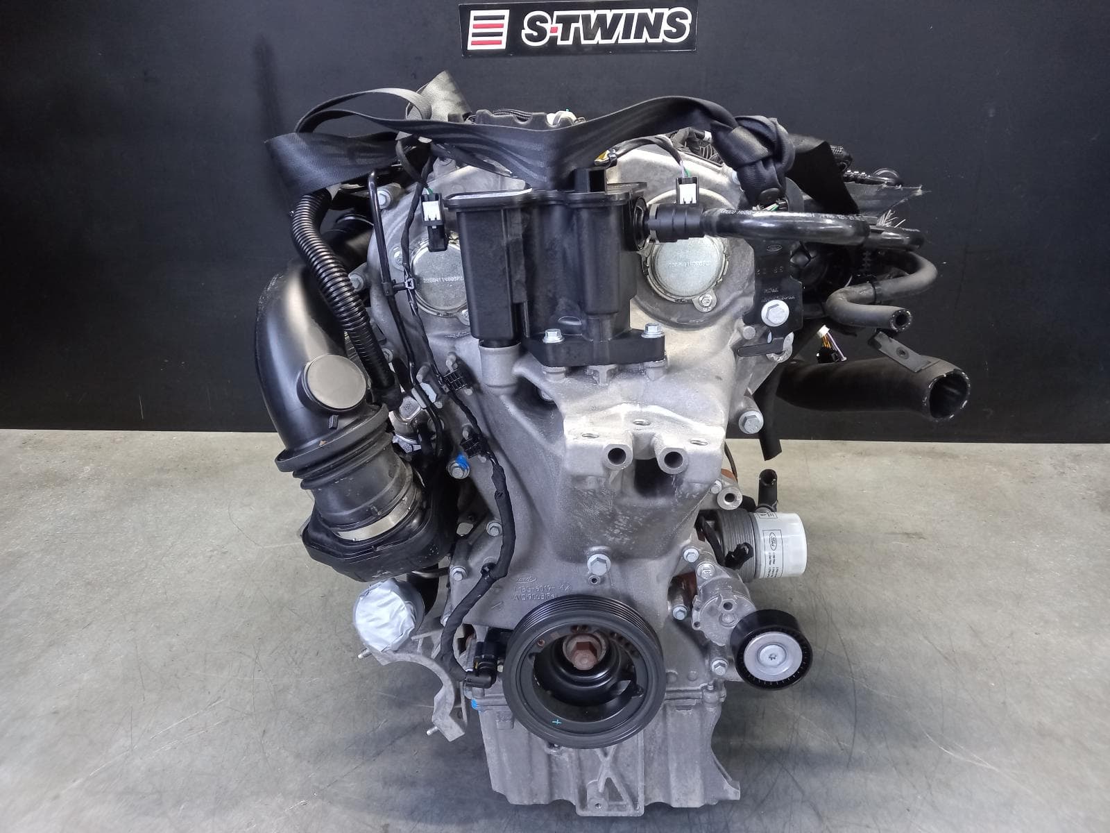 Used auto part listing image: 2023 FORD PUMA ENGINE JK, PETROL, 1.0, TURBO, C10FD0X, W/ SINGLE CYLINDER BLOCK SENSOR TYPE, 03/20- 0000335166