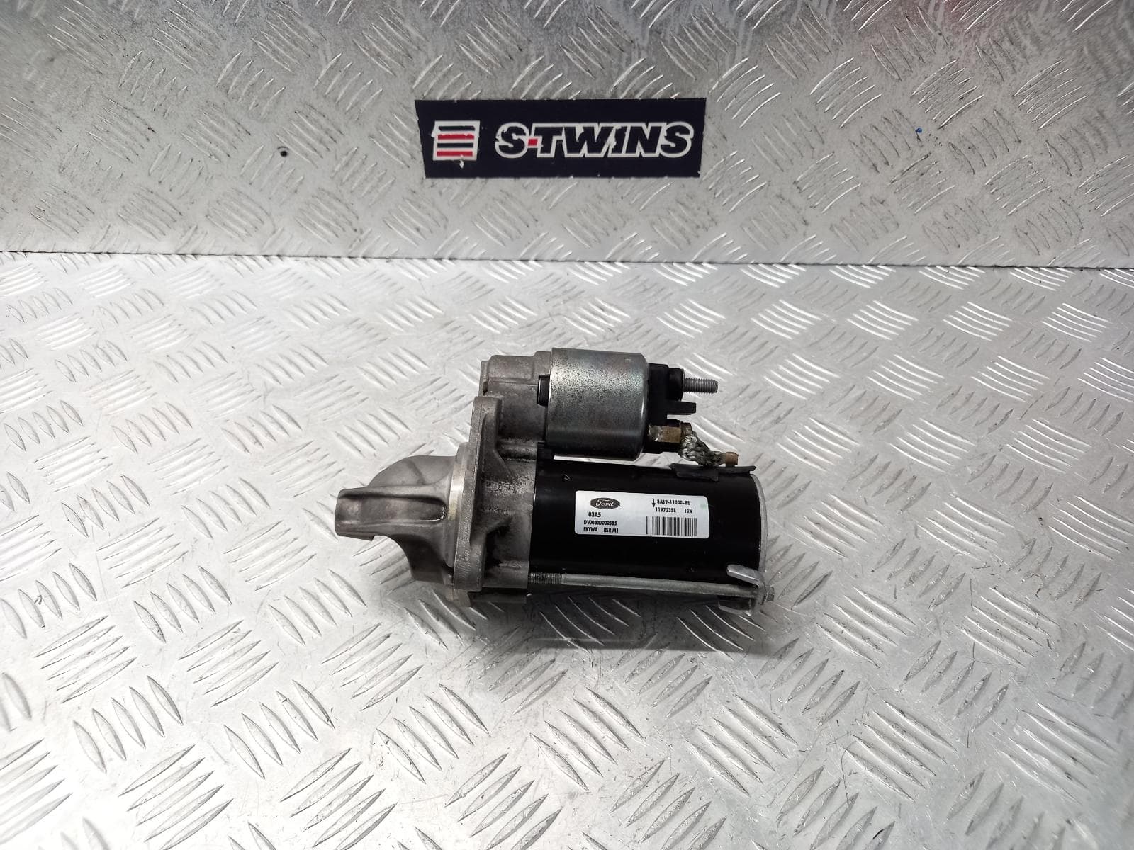 Used auto part listing image: 2015 FORD ECOSPORT STARTER PETROL, 1.0, BK, 11/13-09/17 0000148545