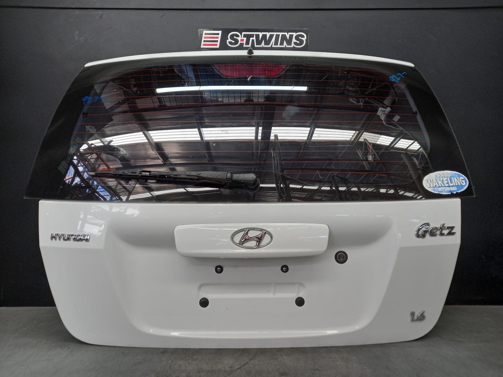 Used auto part listing image: 2011 HYUNDAI GETZ BOOTLID TAILGATE TAILGATE, TB, MY06, NON SPOILER TYPE, 10/05-09/11 0000354574