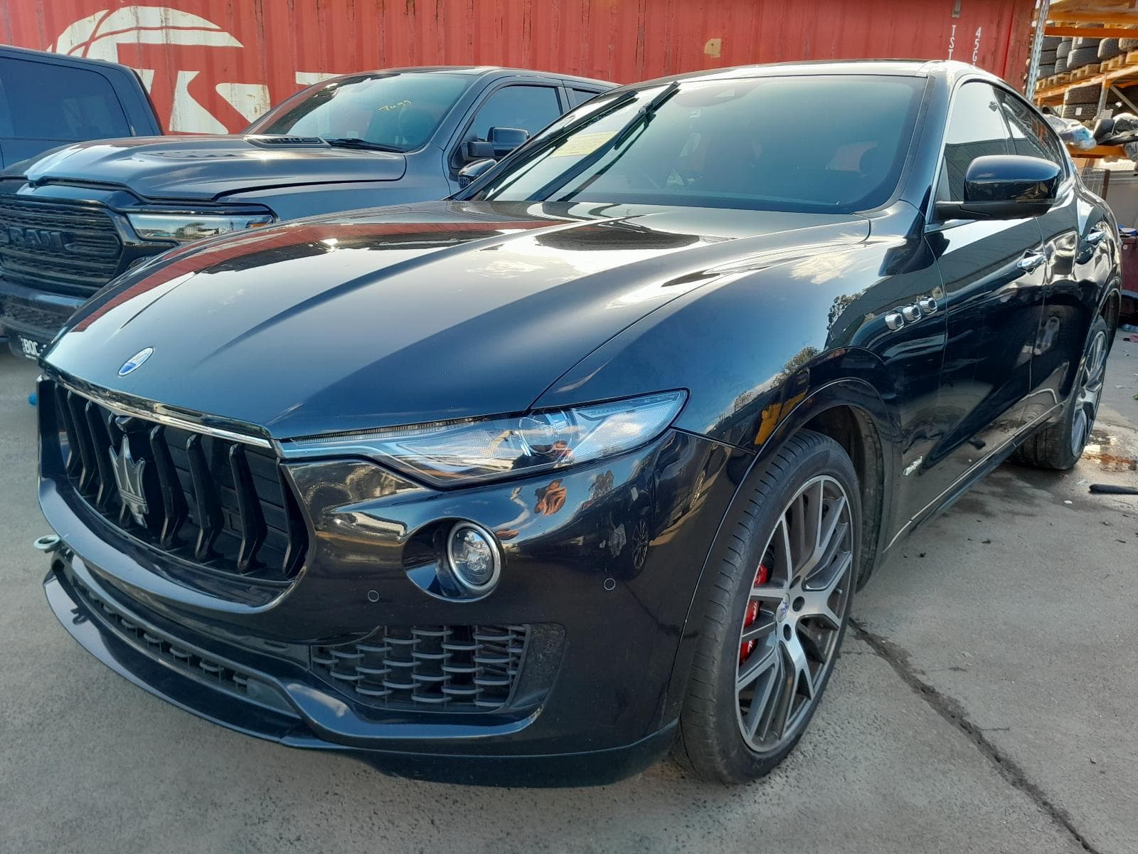 Featured wrecking vehicle: 2018 MASERATI LEVANTE (stock 6387)
