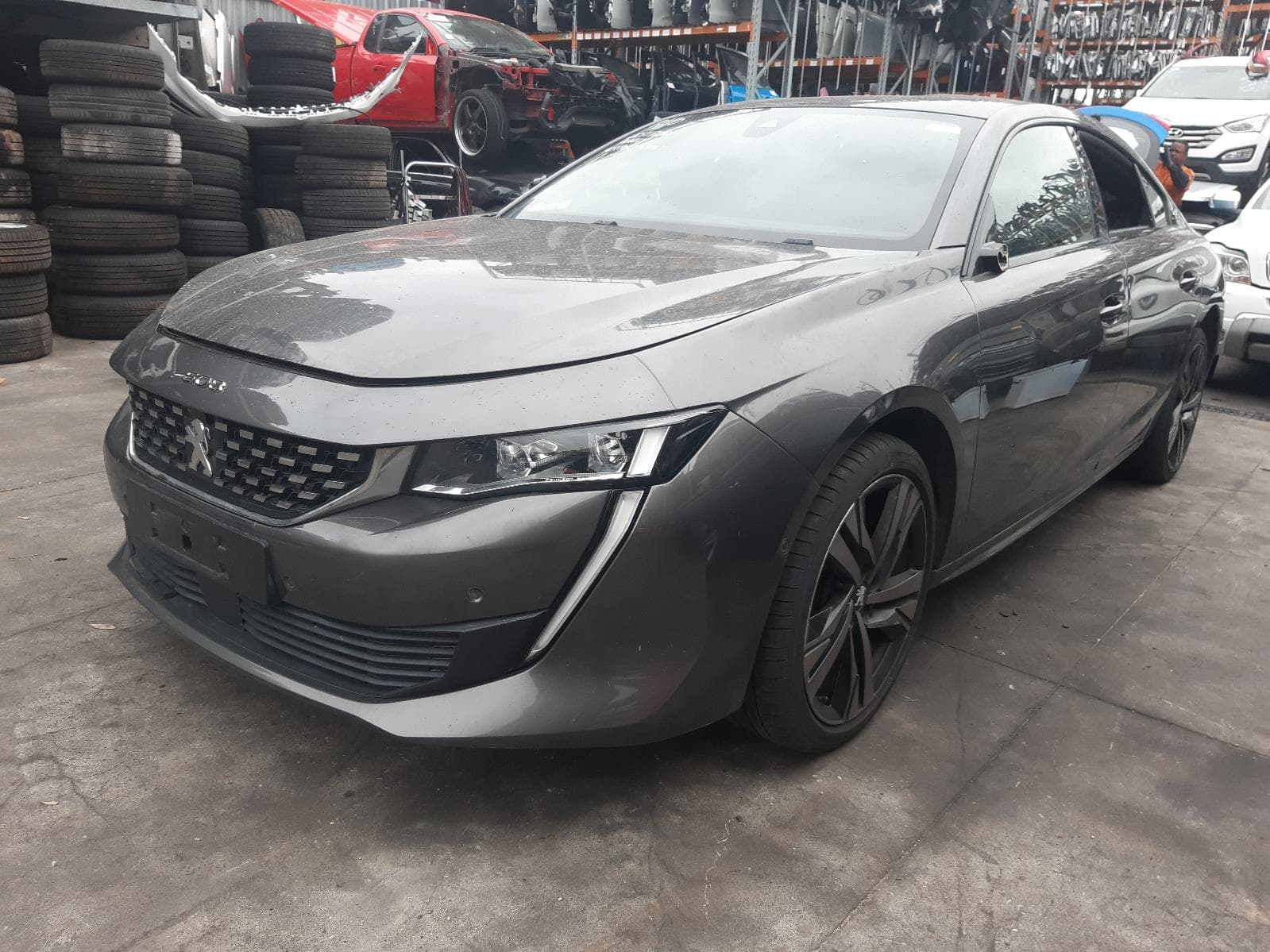 Featured wrecking vehicle: 2021 PEUGEOT 508 (stock 6384)