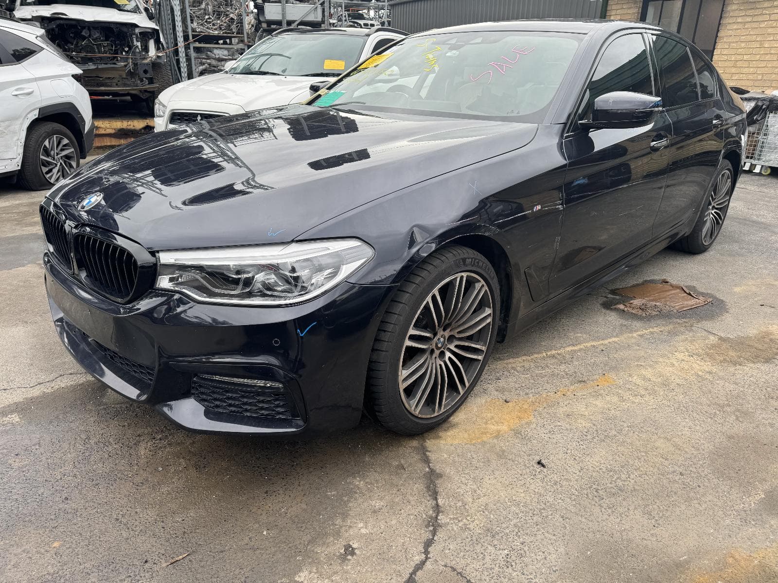 Featured wrecking vehicle: 2018 BMW 5 SERIES (stock 7257)
