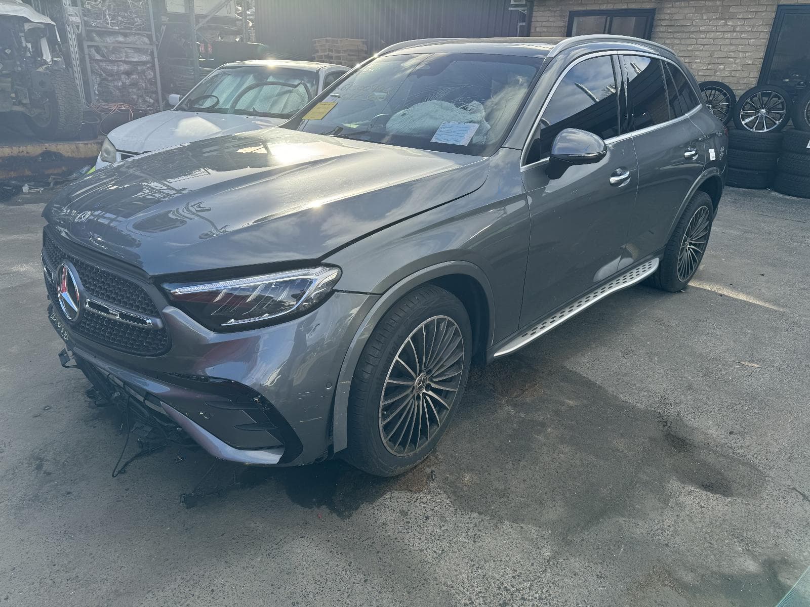 Featured wrecking vehicle: 2023 MERCEDES GLC CLASS (stock 7653)