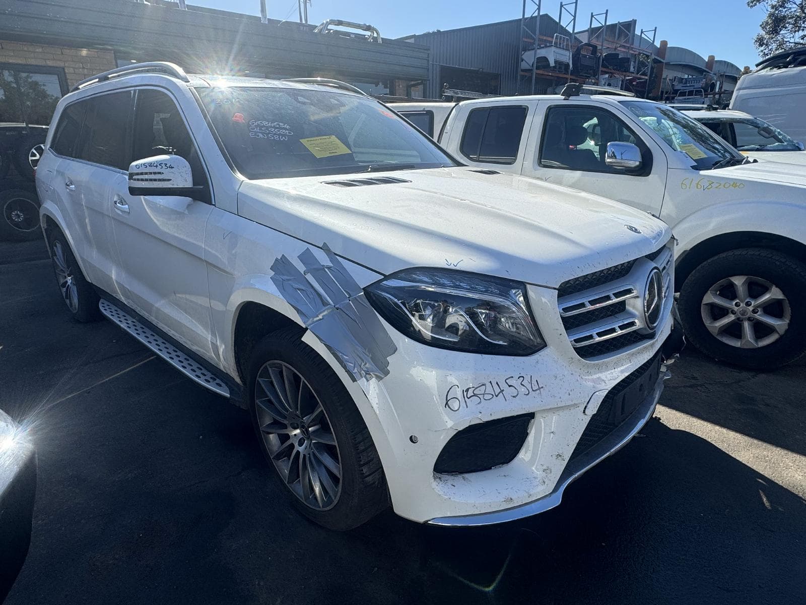 Featured wrecking vehicle: 2017 MERCEDES GLS CLASS (stock 7737)
