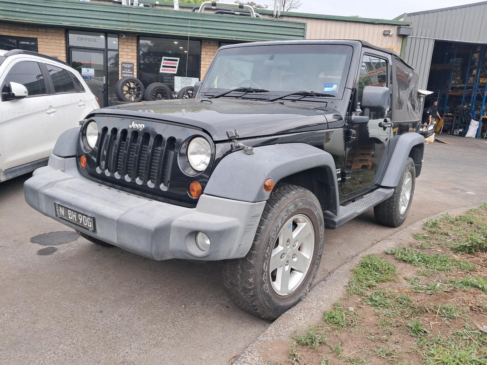 Featured wrecking vehicle: 2007 JEEP WRANGLER (stock 7915)