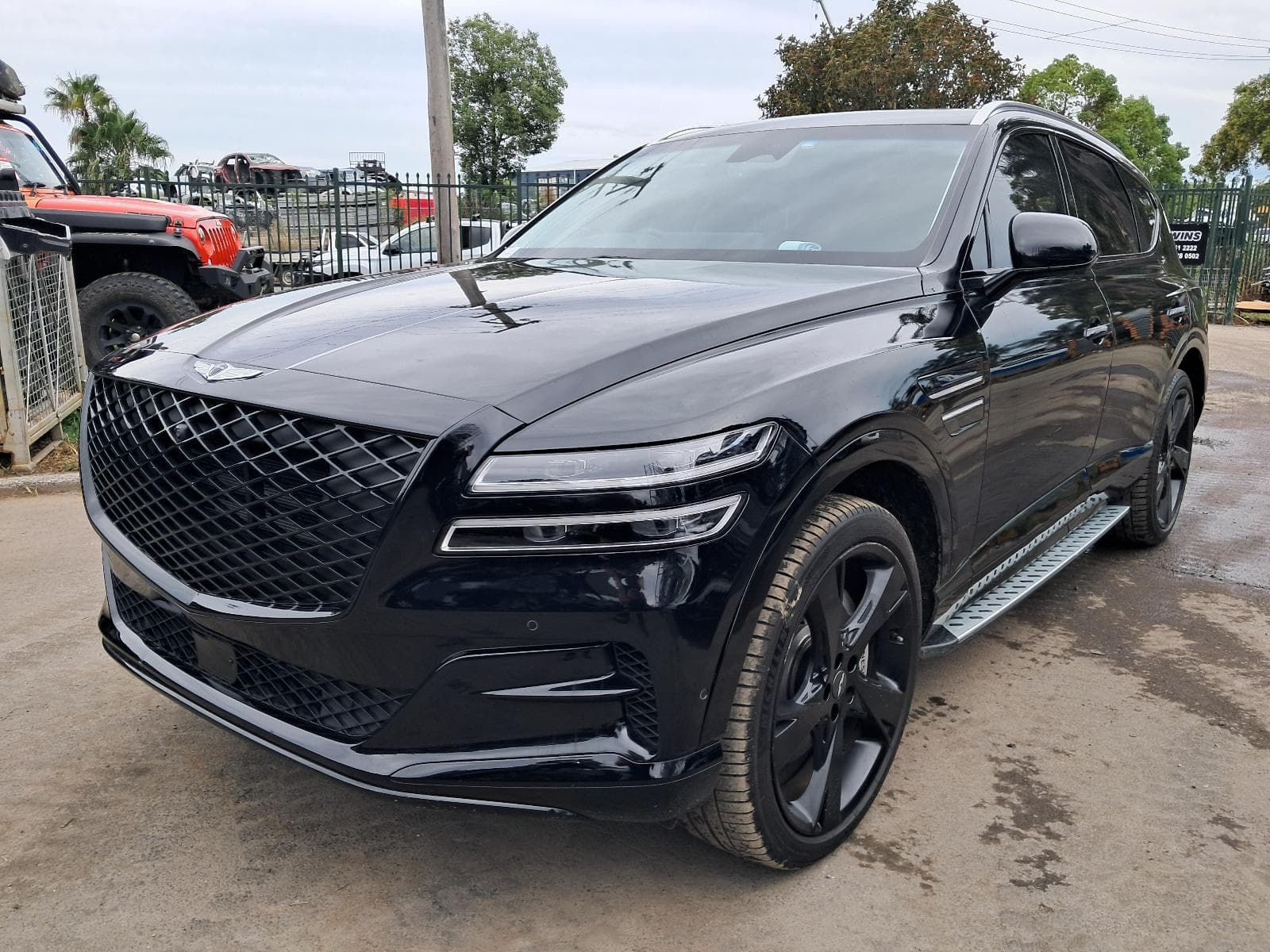 Featured wrecking vehicle: 2022 GENESIS GV80 (stock 8285)