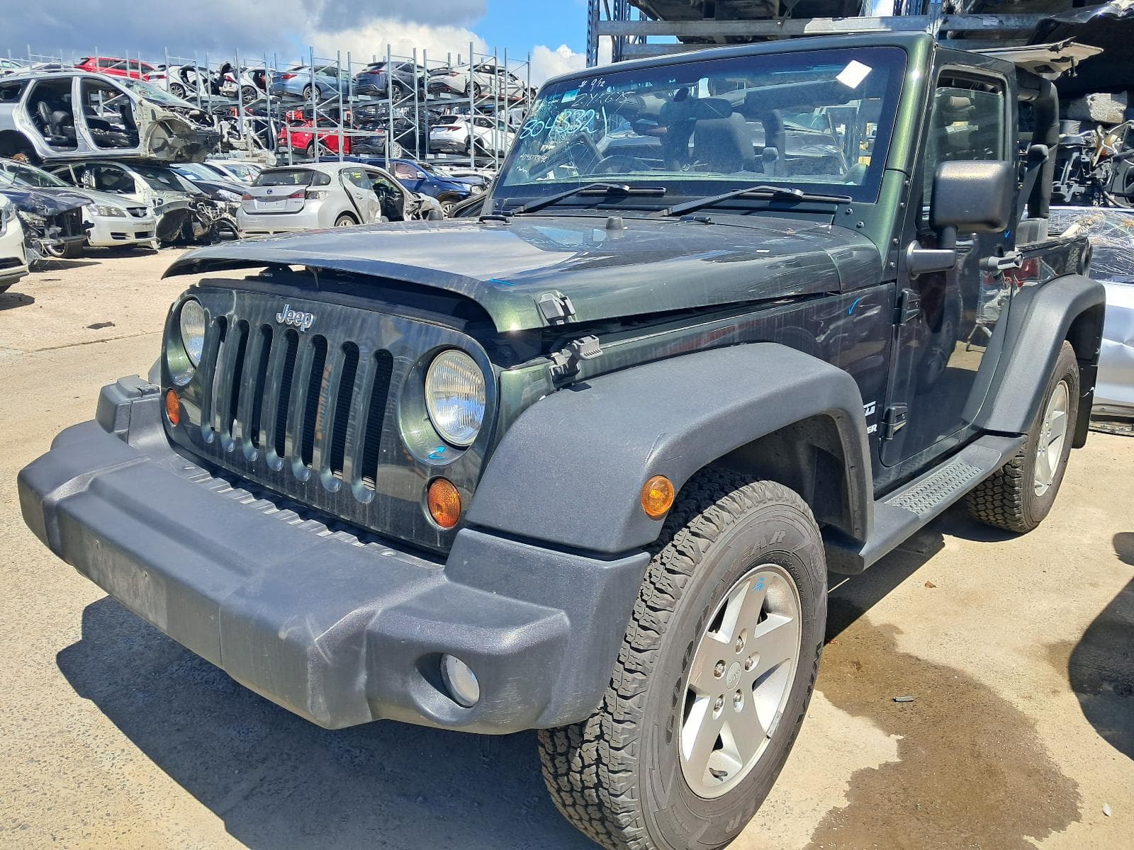 Featured wrecking vehicle: 2011 JEEP WRANGLER (stock 8441)