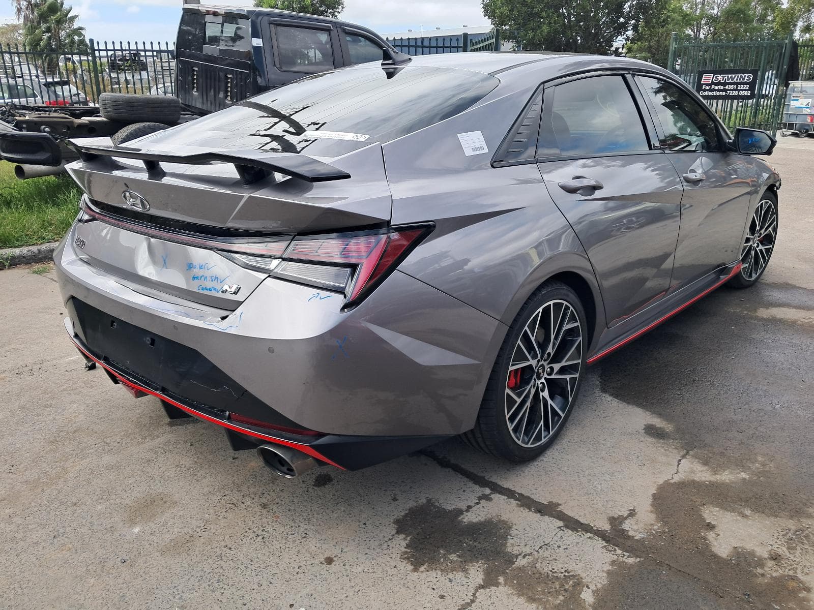 Featured wrecking vehicle: 2022 HYUNDAI I30 (stock 8657)