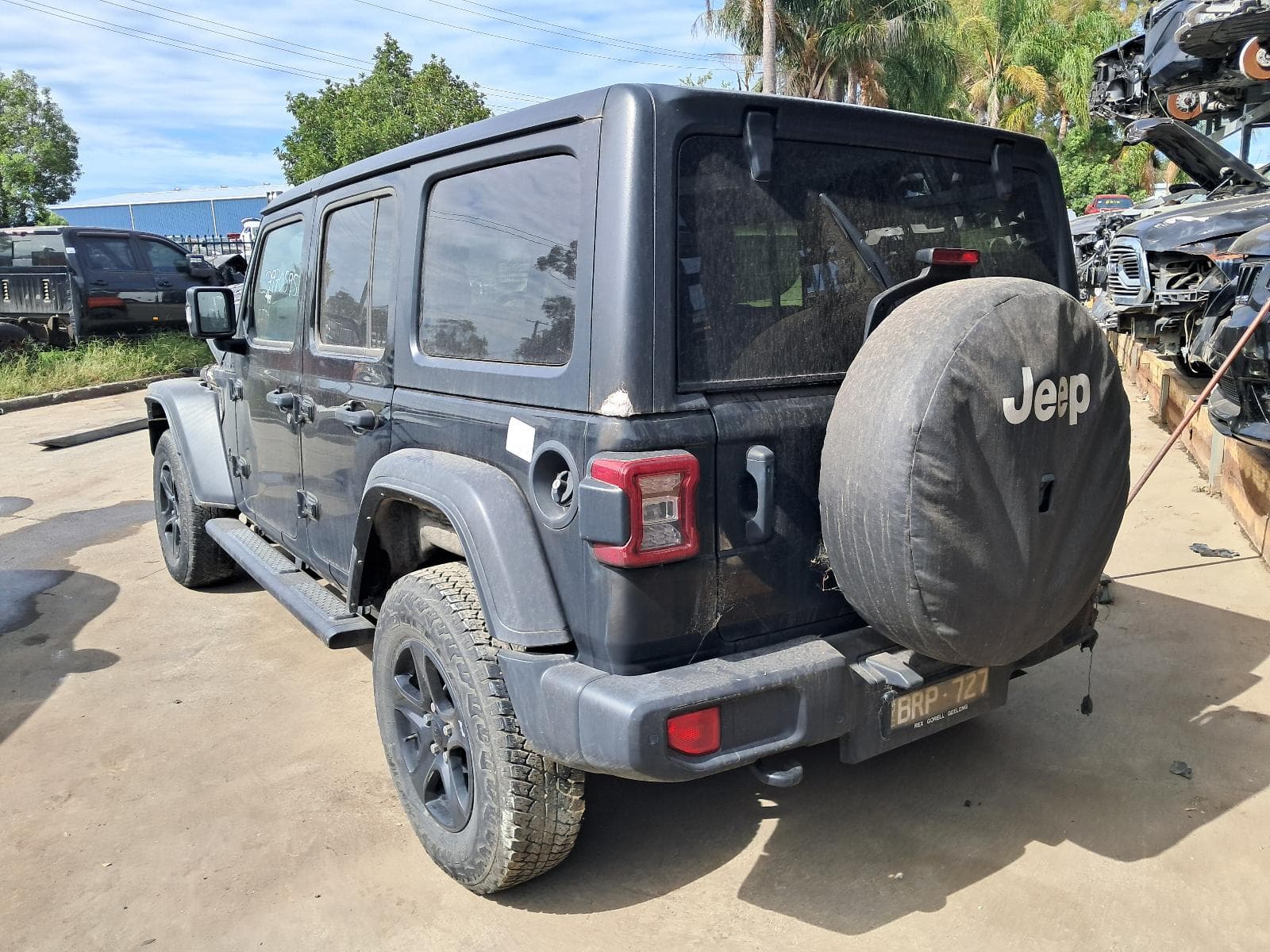 Featured wrecking vehicle: 2021 JEEP WRANGLER (stock 8454)