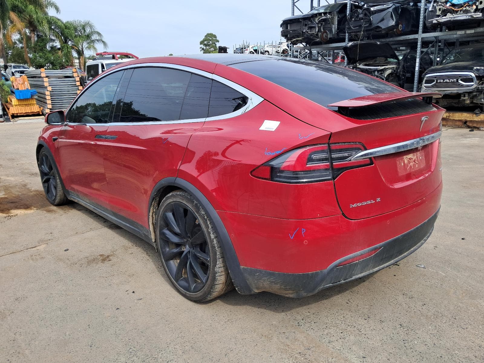 2017 TESLA MODEL X 6
