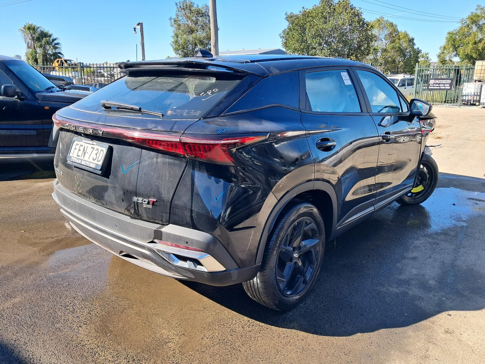 Featured wrecking vehicle: 2023 CHERY OMODA 5 (stock 8836)
