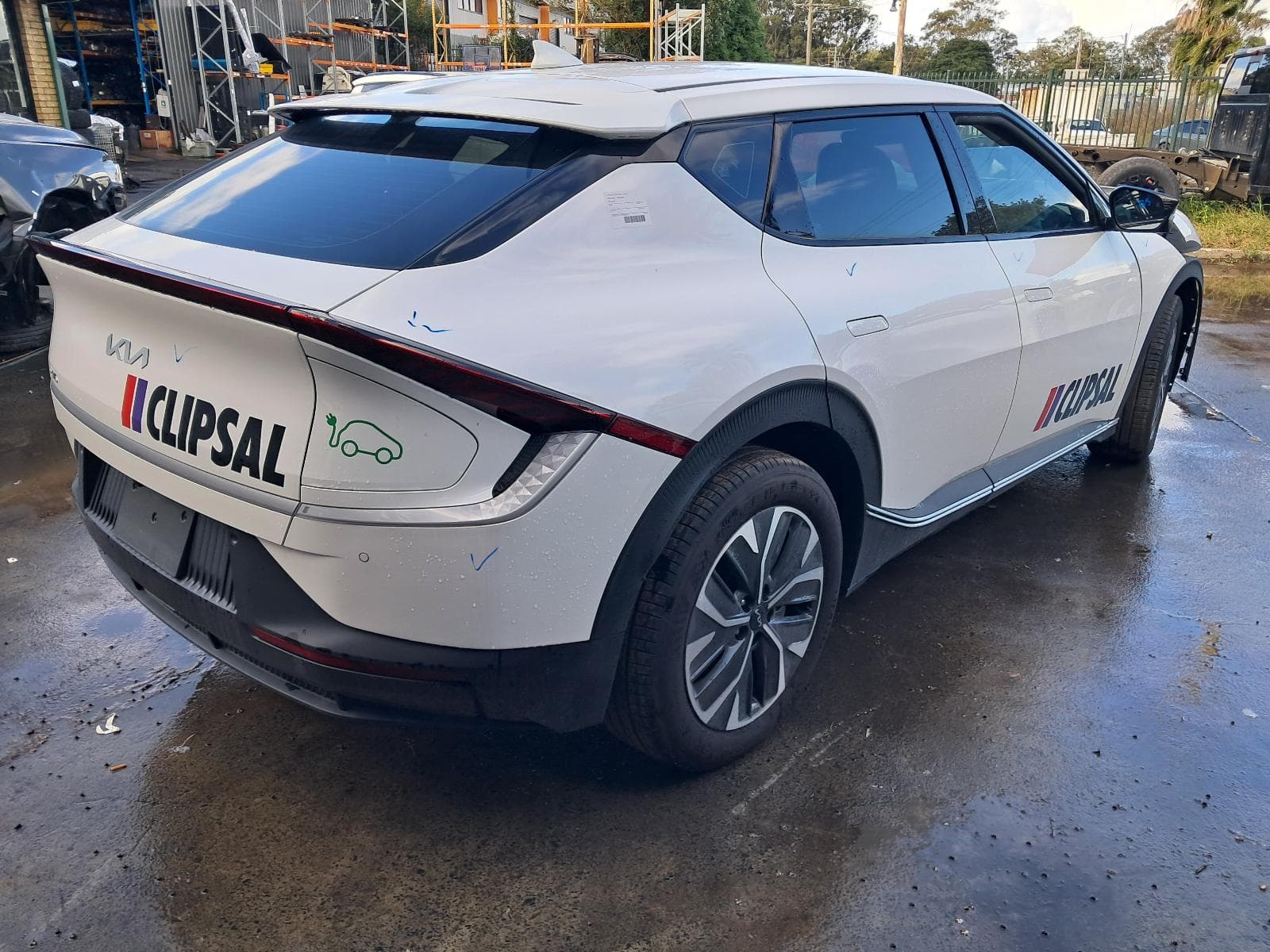 Featured wrecking vehicle: 2024 KIA EV6 (stock 8858)