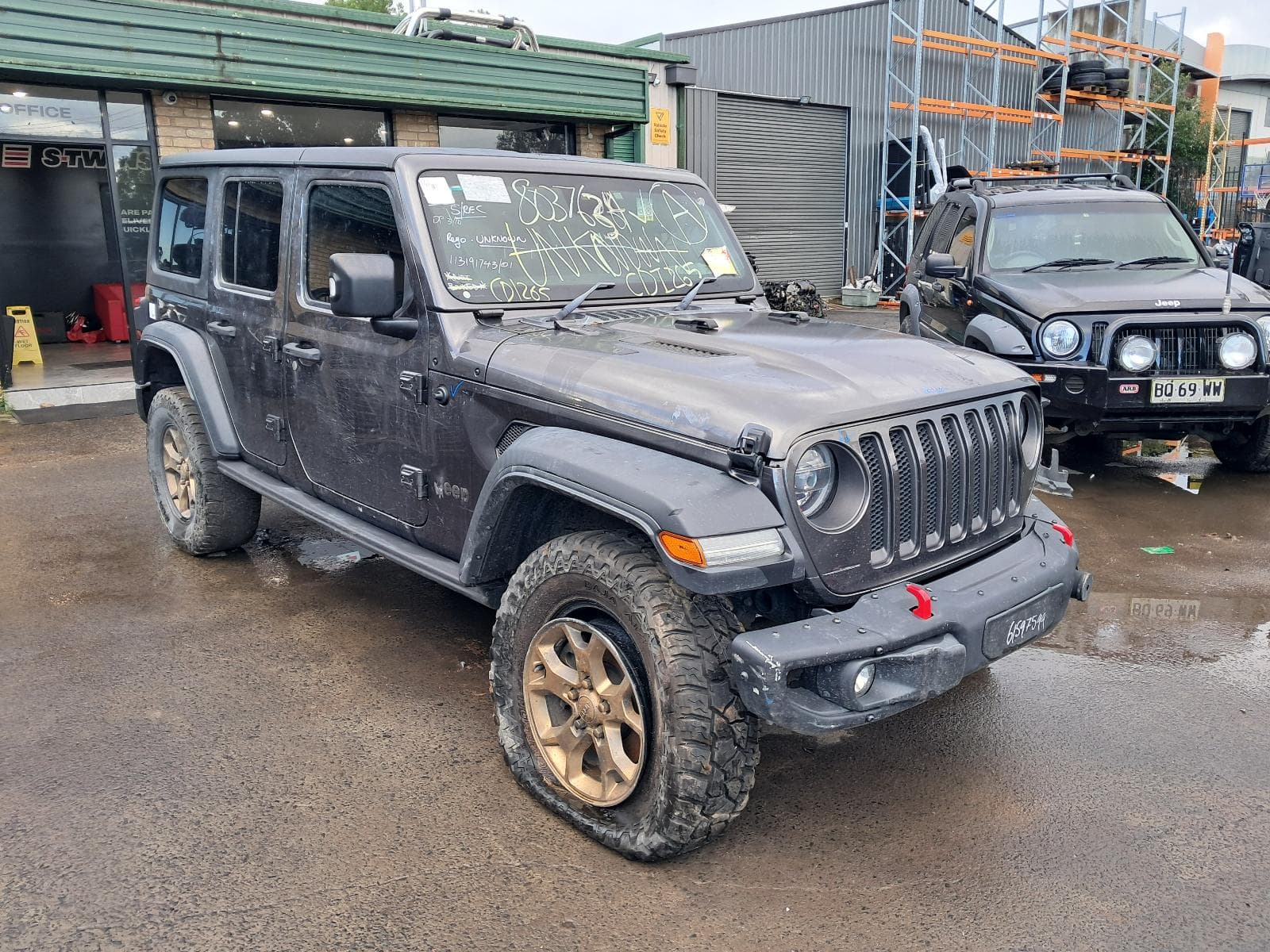 Featured wrecking vehicle: 2020 JEEP WRANGLER (stock 8855)