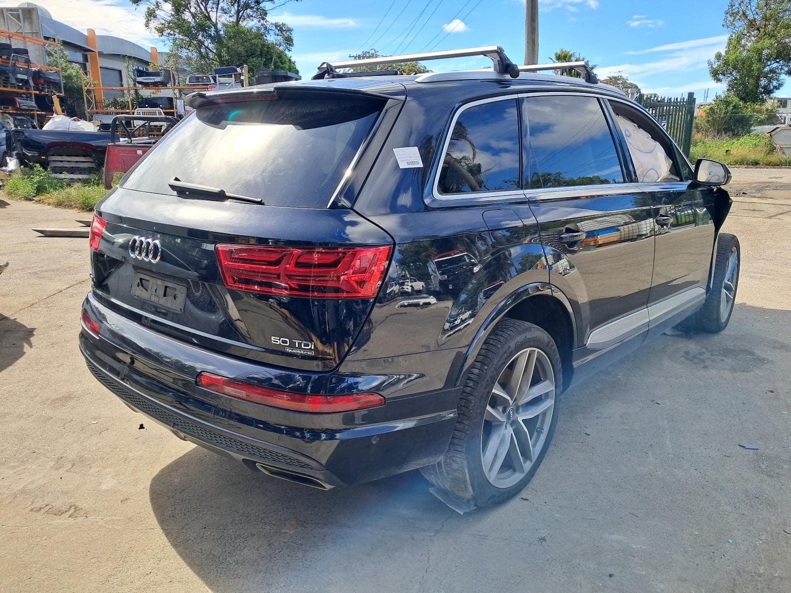 Featured wrecking vehicle: 2018 AUDI Q7 (stock 8771)