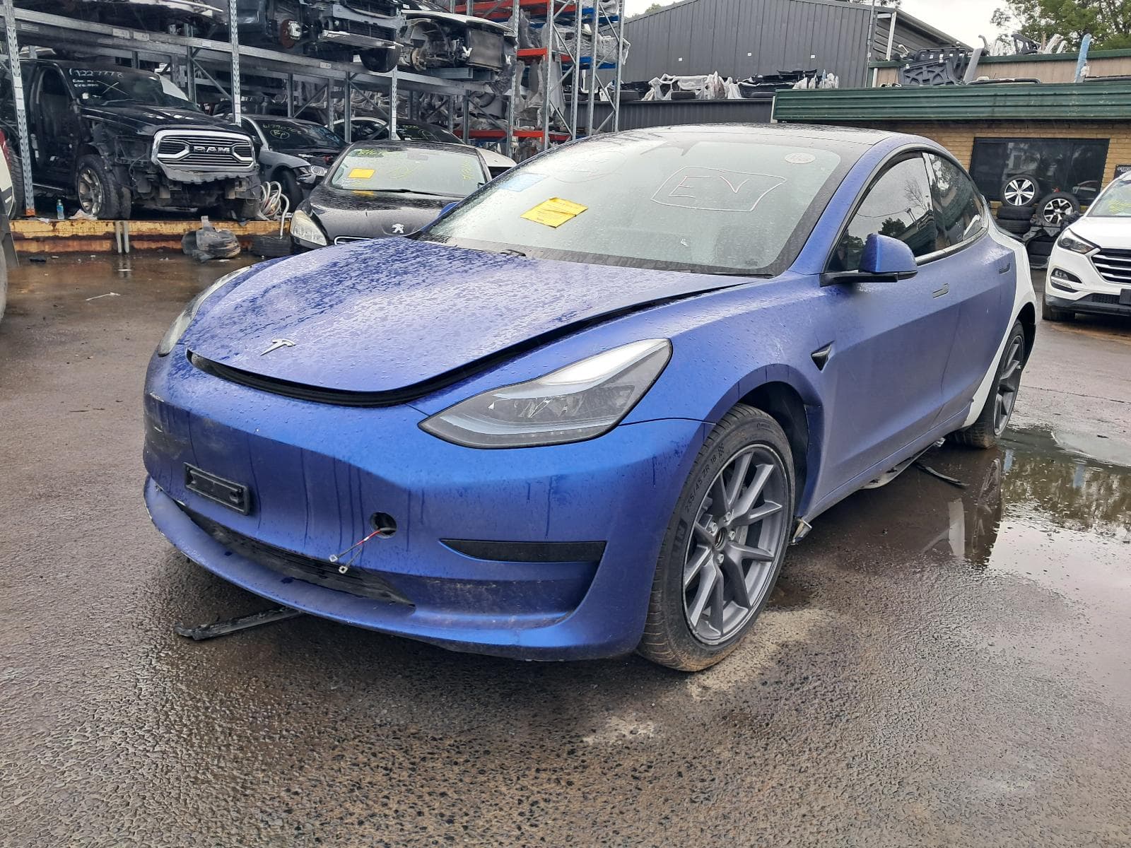 Featured wrecking vehicle: 2023 TESLA MODEL 3 (stock 8975)