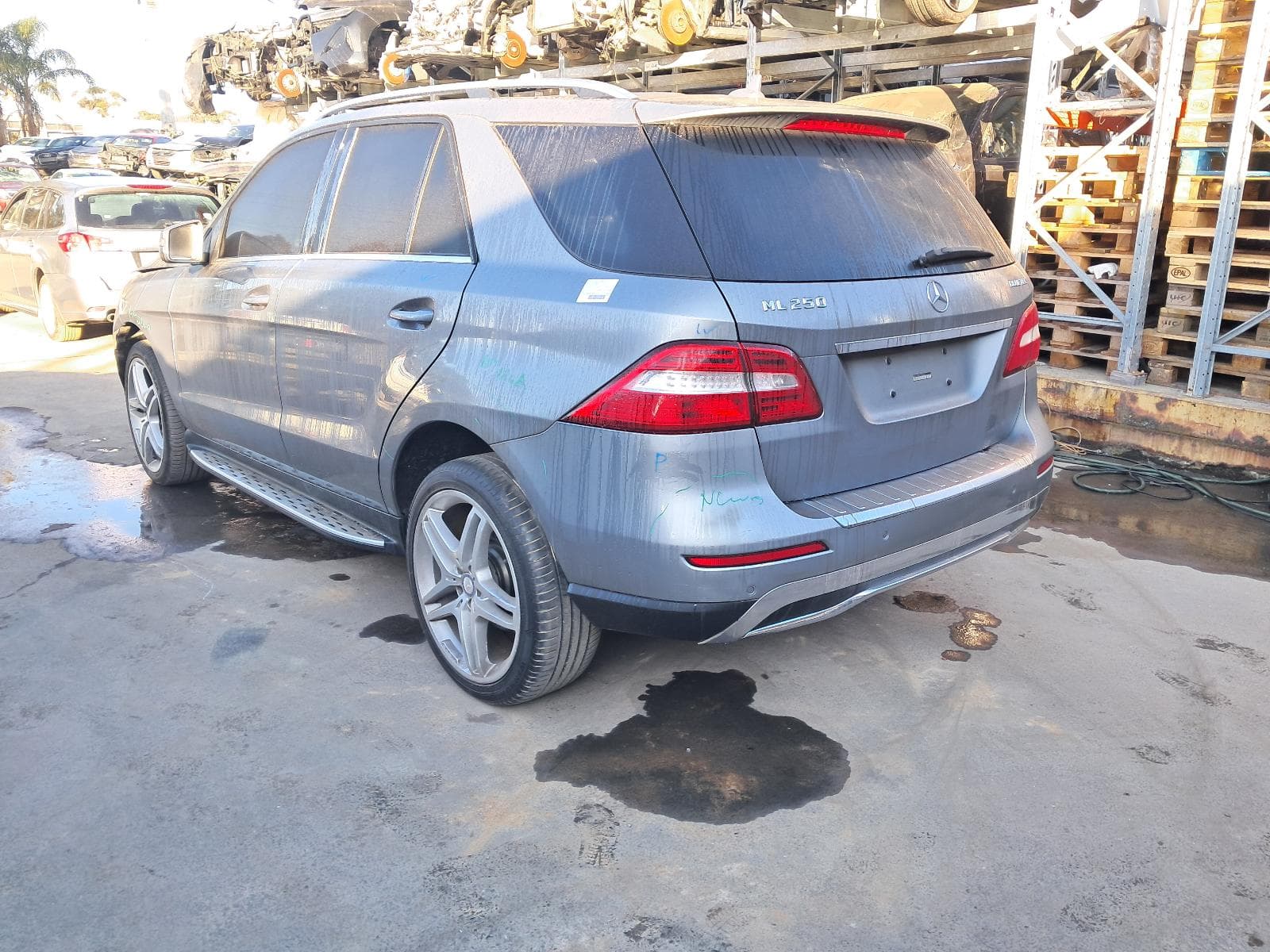 Featured wrecking vehicle: 2013 MERCEDES M CLASS (stock 9177)