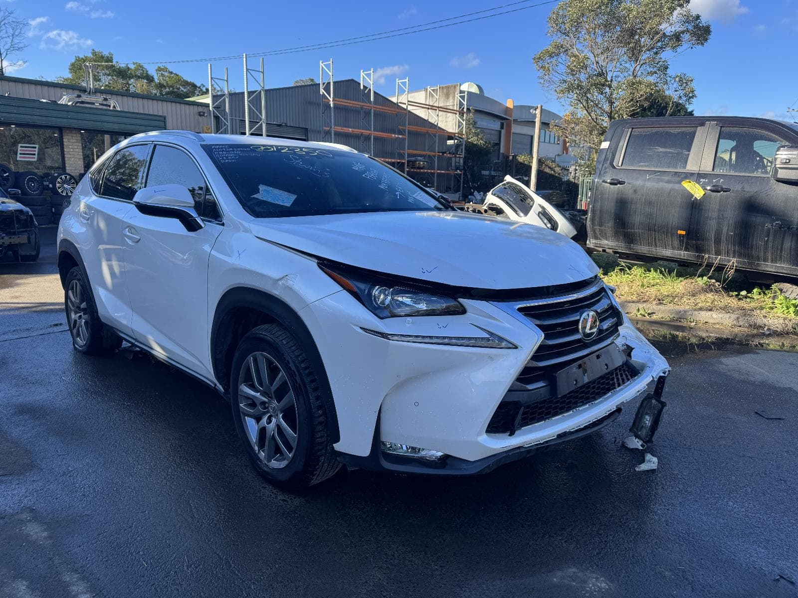 Featured wrecking vehicle: 2015 LEXUS NX (stock 8906)