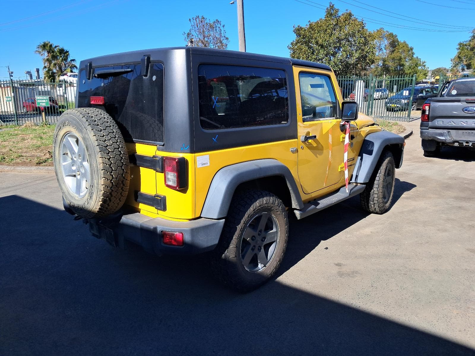 Featured wrecking vehicle: 2015 JEEP WRANGLER (stock 9234)