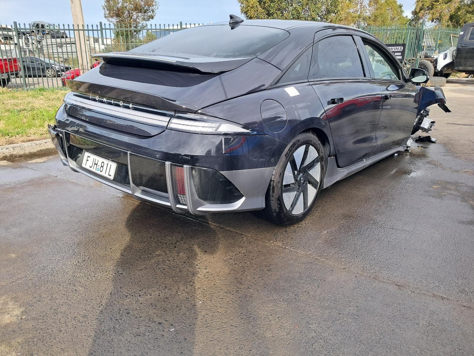 Featured wrecking vehicle: 2023 HYUNDAI IONIQ 6 (stock 9244)