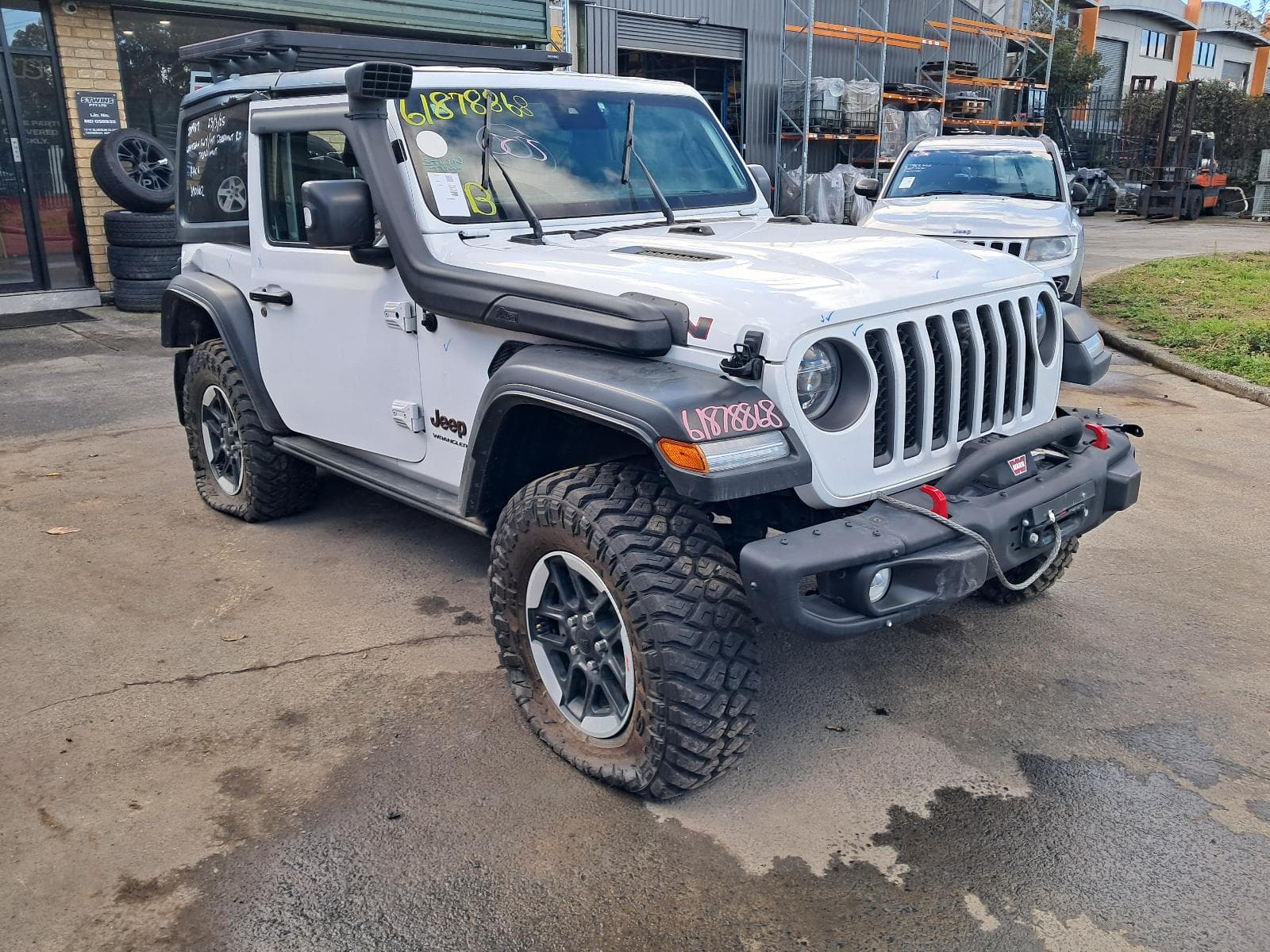 Featured wrecking vehicle: 2022 JEEP WRANGLER (stock 8943)