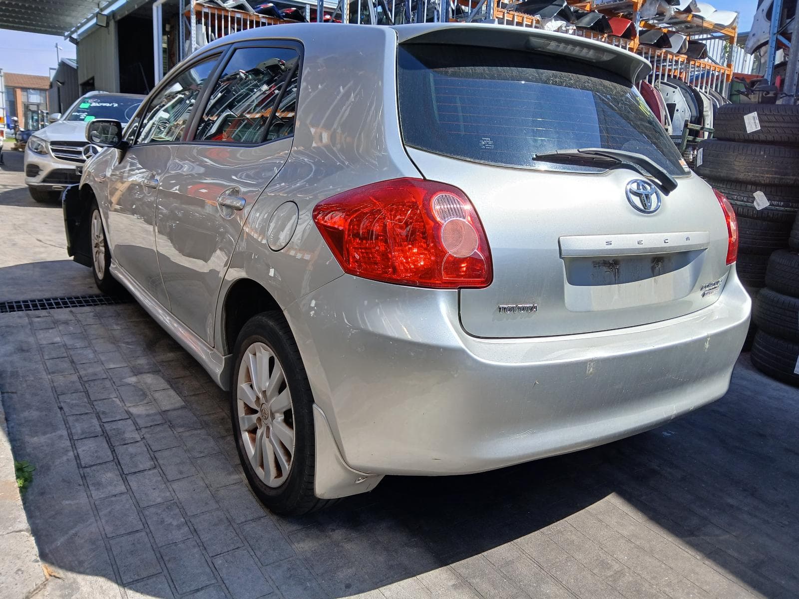 Featured wrecking vehicle: 2007 TOYOTA COROLLA (stock 9475)