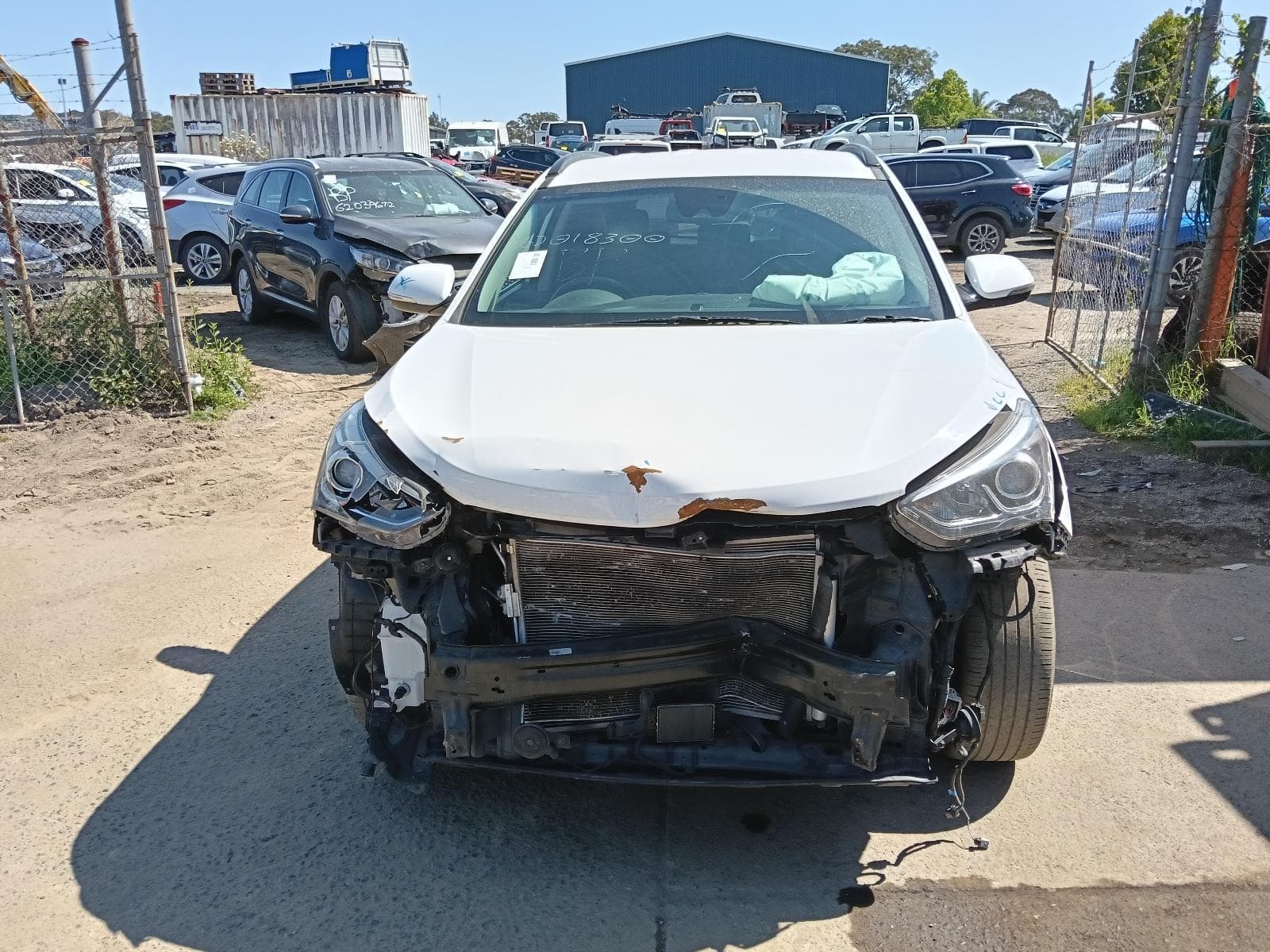 Featured wrecking vehicle: 2017 HYUNDAI SANTA FE (stock SPN160)