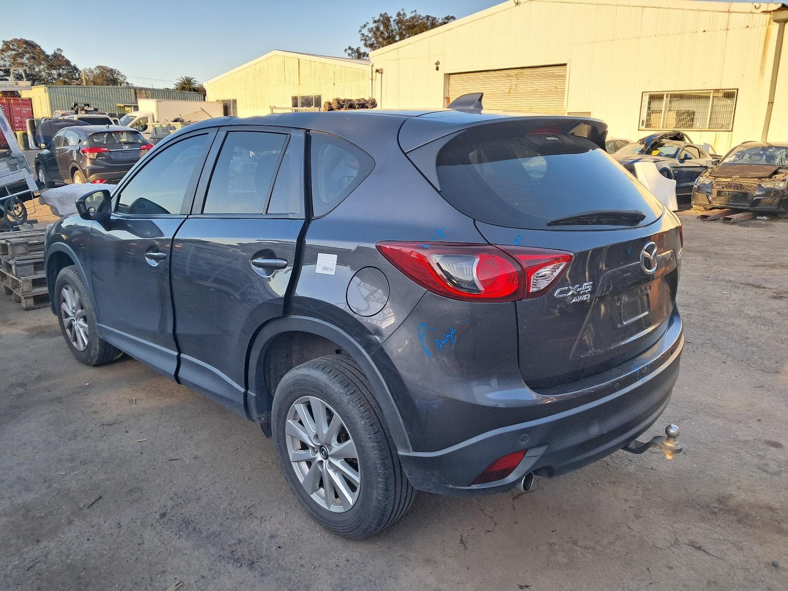 Featured wrecking vehicle: 2014 MAZDA CX5 (stock SPN171)