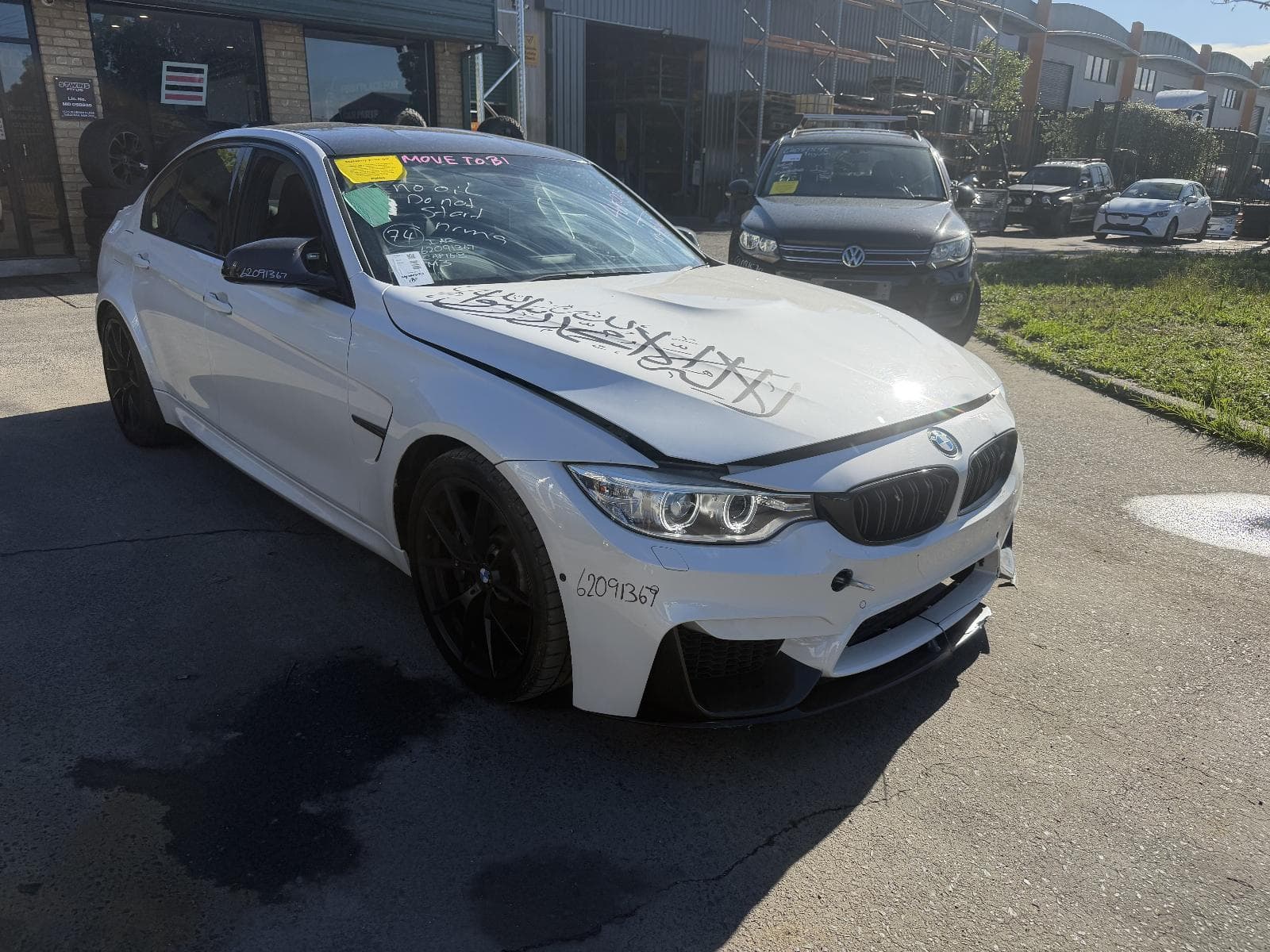 Featured wrecking vehicle: 2015 BMW 3 SERIES (stock SPN298)