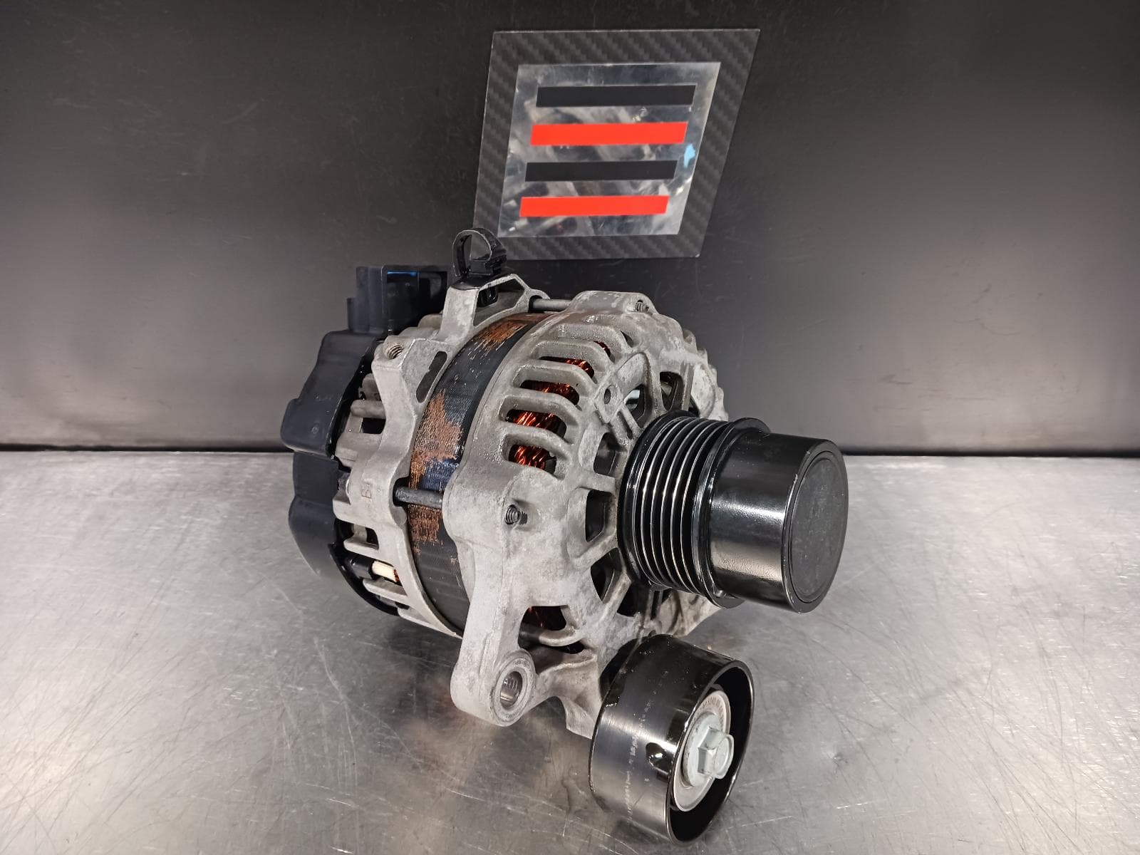 Used auto part listing image: 2021 KIA RIO ALTERNATOR PETROL, 1.0, TURBO, 130 AMP, YB, 06/18-06/23 0000209462