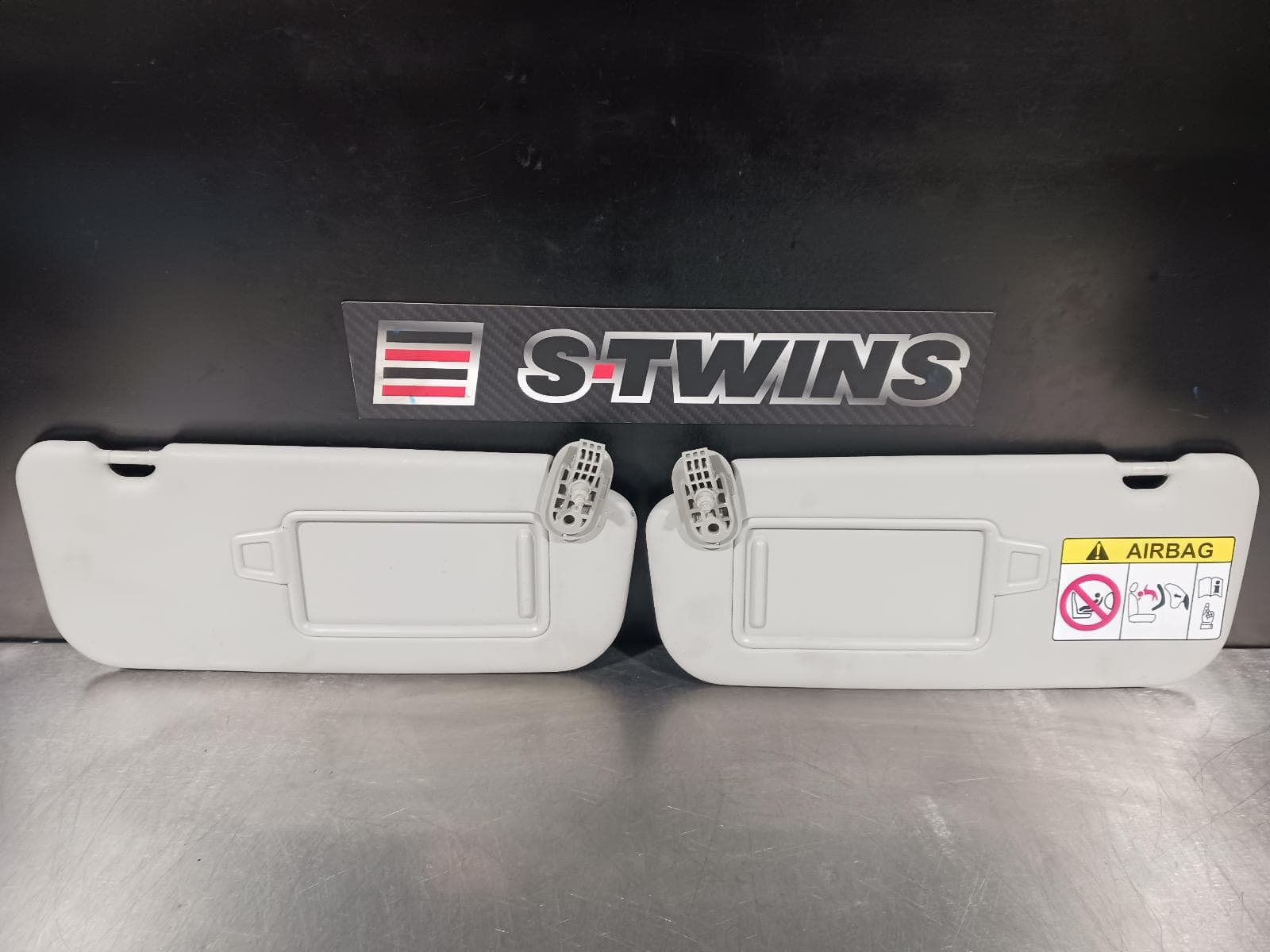 Used auto part listing image: 2021 KIA RIO SUNVISOR YB, PAIR, 12/16- 0000209482