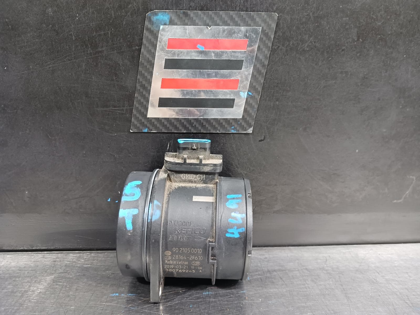 Used auto part listing image: 2019 HYUNDAI SANTA FE AIR FLOW METER 2.2, DIESEL, TM, 03/18- 0000241303