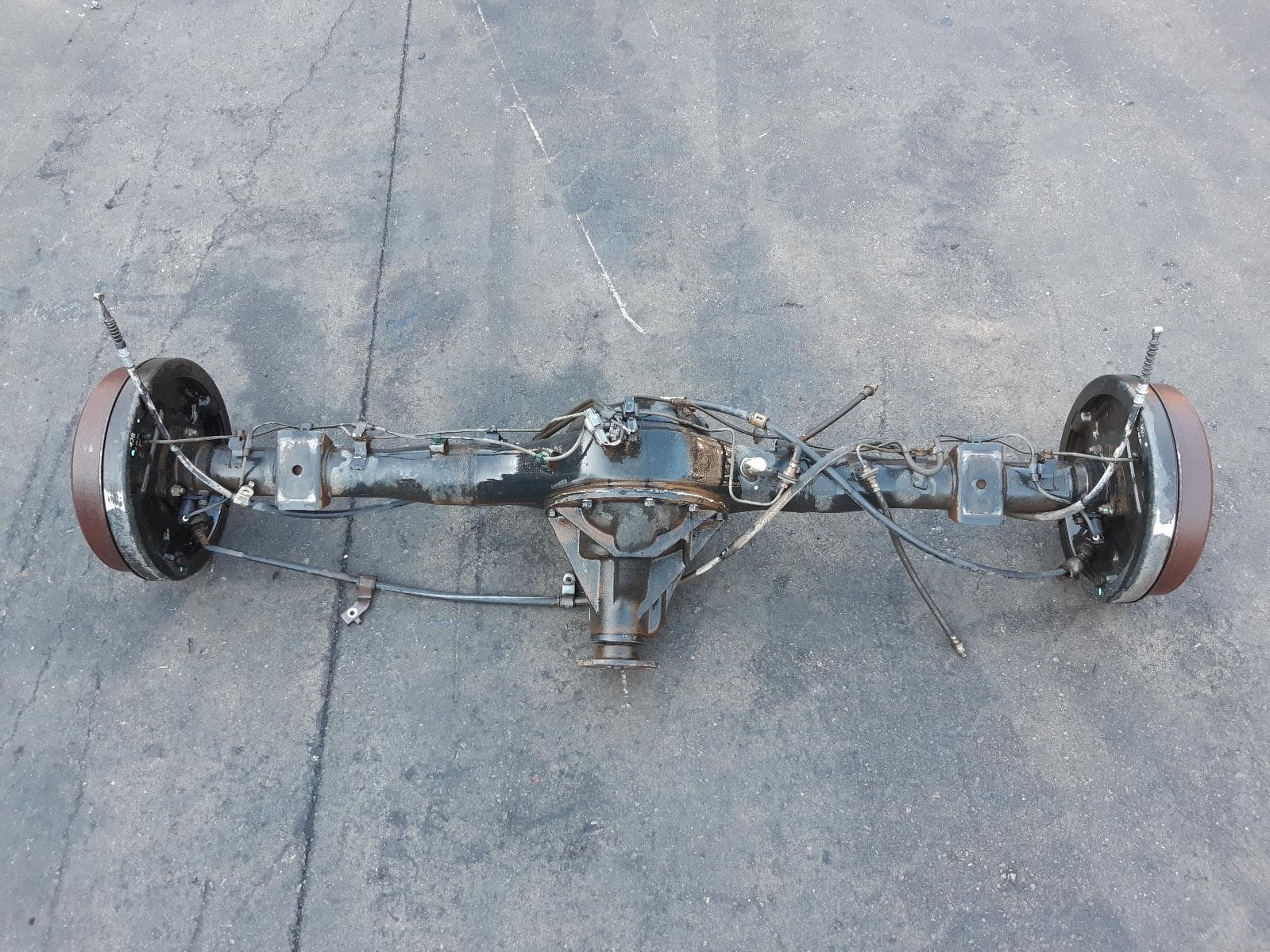 Used auto part listing image: 2011 MITSUBISHI TRITON REAR DIFF ASSEMBLY 2.5, DIESEL, AUTO T/M, 2WD/4WD, MN, 3.917 RATIO, NON DIFF LOCK (10 BOLT), LSD TYPE, 08/09-04/15 0000295229