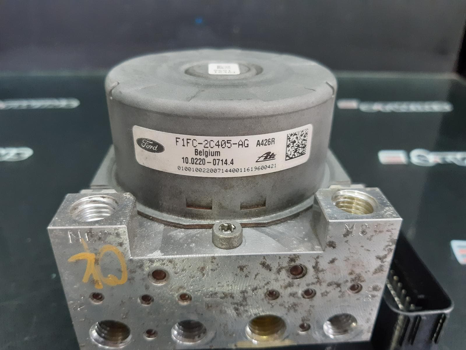 Used auto part listing image: 2016 FORD FOCUS ABS PUMP MODULATOR LZ, P/N FIFC2C405AG, 07/15-11/18 0000334097