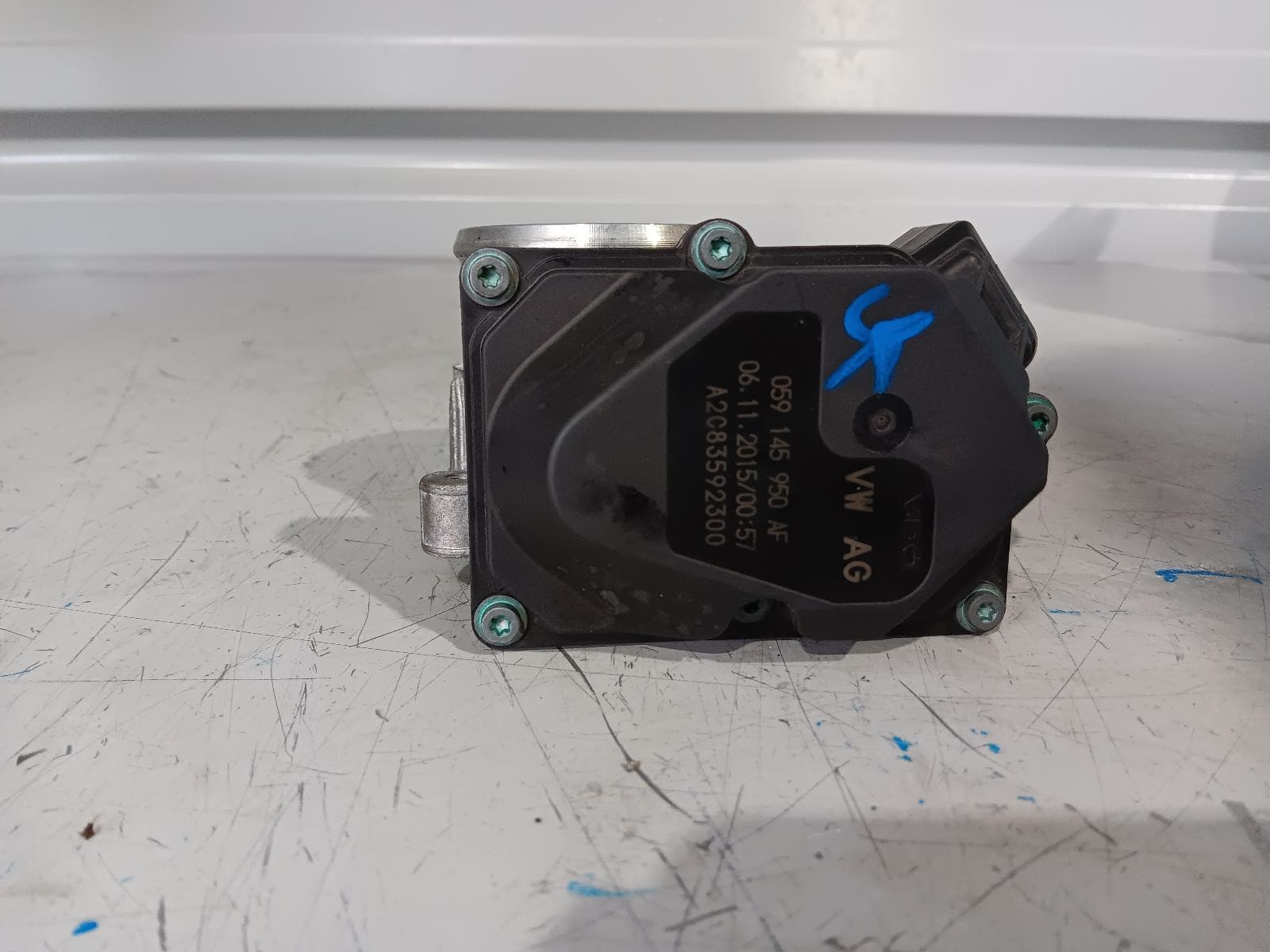Used auto part listing image: 2016 VOLKSWAGEN TOUAREG THROTTLE BODY 3.0, DIESEL, CJMA/CRCA CODE, 7P, 07/11-04/18 0000335321