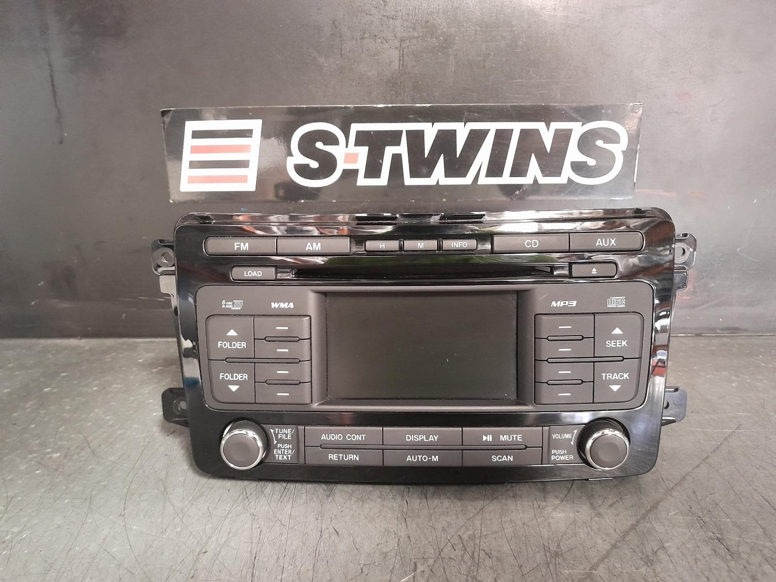 Used auto part listing image: 2011 MAZDA CX9 RADIO/CD PLAYER, NON TOUCHSCREEN, TB, 06/09-10/12 0000367752