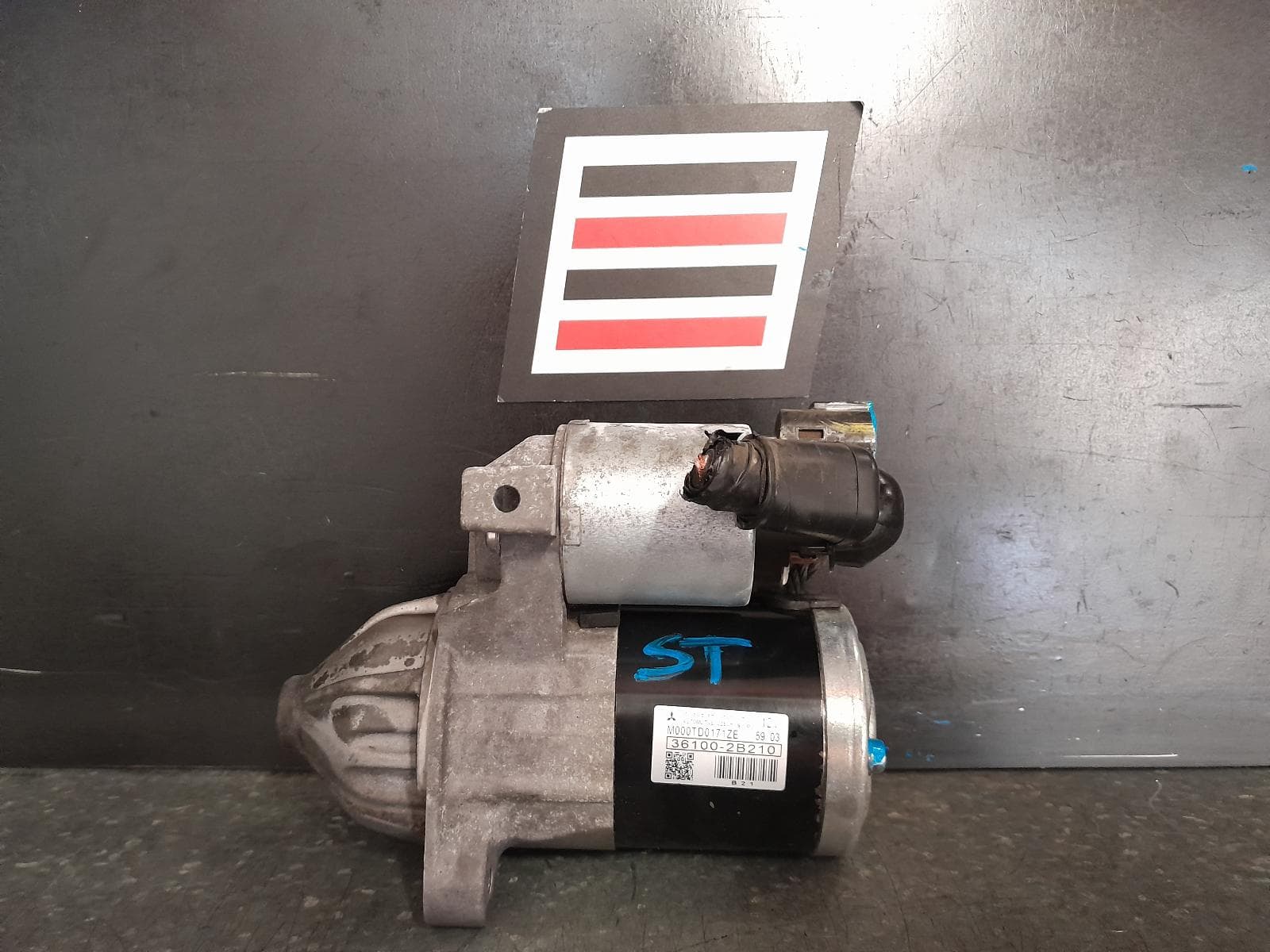 Used auto part listing image: 2016 HYUNDAI TUCSON STARTER PETROL, 1.6, G4FJ, TURBO, (VIN TMAJ), TL, 06/15-06/18 0000365944