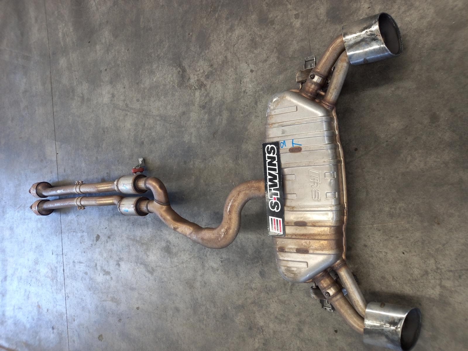 Used auto part listing image: 2016 AUDI A3 EXHAUST SYSTEM 8V, 03/13-10/20 0000365179