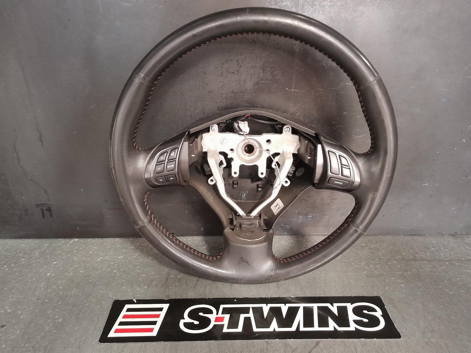 Used auto part listing image: 2011 SUBARU IMPREZA STEERING WHEEL LEATHER, G3, WRX, 04/07-12/13 0000365025