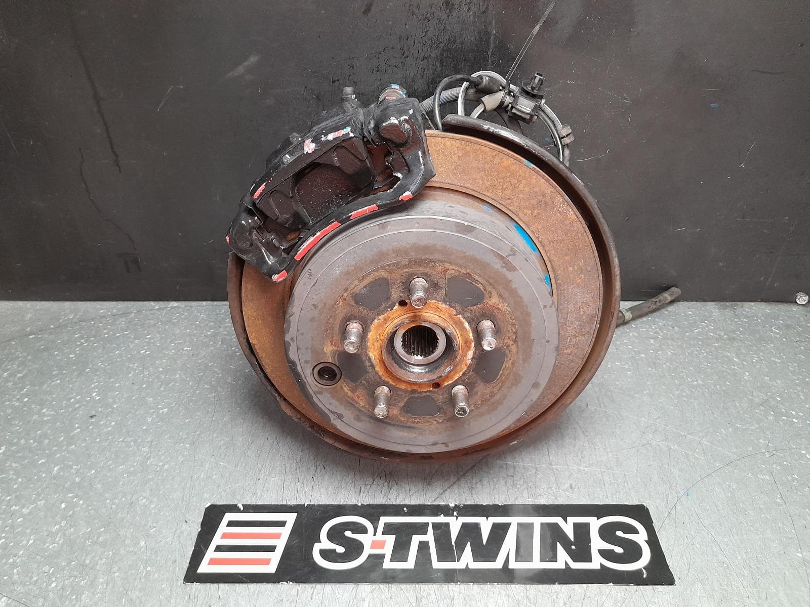 Used auto part listing image: 2012 SUBARU IMPREZA LEFT REAR HUB ASSEMBLY G3, WRX, TURBO, ABS TYPE, W/ WIDE BODY TYPE (VIN JF1GR/JF1GV) 04/07-12/13 0000364641