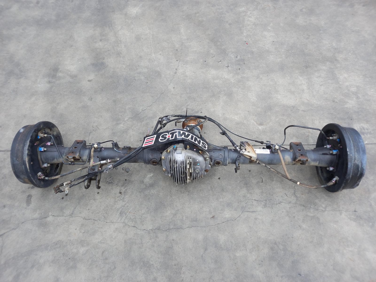Used auto part listing image: 2011 NISSAN NAVARA REAR DIFF ASSEMBLY D40 (VIN MNT), 2.5, YD25, DIESEL, 4WD, 3.538 RATIO, AUTO T/M, LSD, ABS TYPE, 03/08-08/15 0000362644