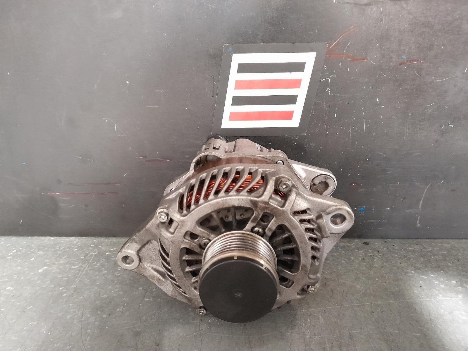Used auto part listing image: 2009 MITSUBISHI LANCER ALTERNATOR PETROL, 2.0/2.4, NON TURBO, 120AMP, A3TG3181, CJ, 07/07-06/12 0000364363