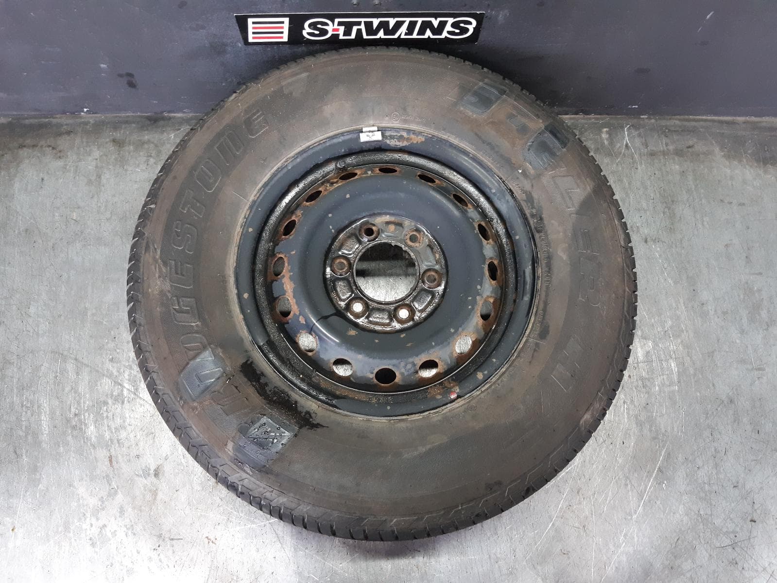 Used auto part listing image: 2017 MAZDA BT50 WHEEL STANDARD STEEL 16X6.5IN, UP-UR, 01/12-06/20 0000367083